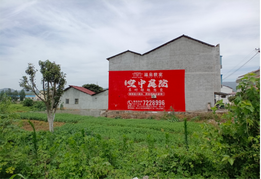 泗洪做墙体广告的意义
